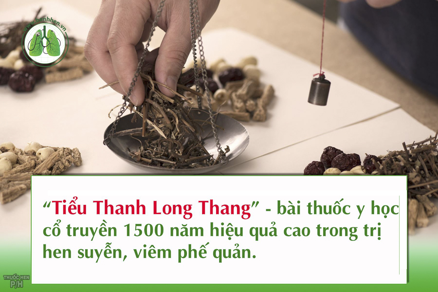 Ứng dụng lâm sàng của bài thuốc cổ phương Tiểu thanh long thang